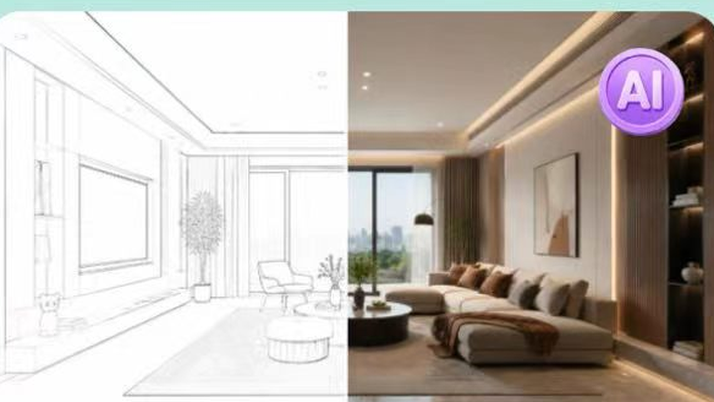 Line-Drawing-to-Space Rendering
